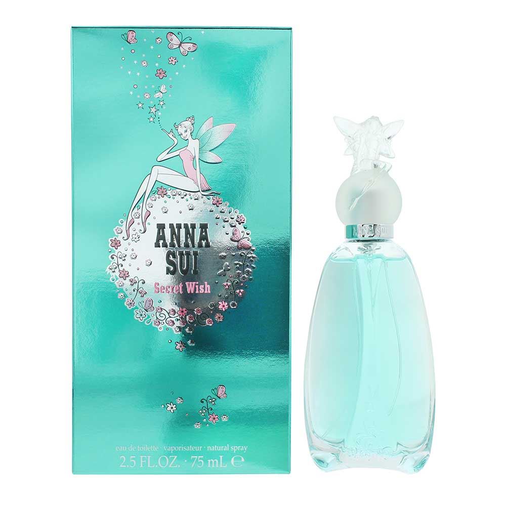 Anna Sui Secret Wish Eau de Toilette 75ml Womens Fragrance Spray