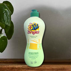 3 Witches Concentrated Washing Up Liquid Ecocitrus Kitchen Dish Cleaner 500ml