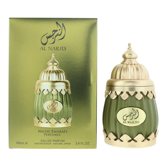 Lattafa Niche Emarati Al Narjis Eau de Parfum 100ml Unisex Fragrance Spray