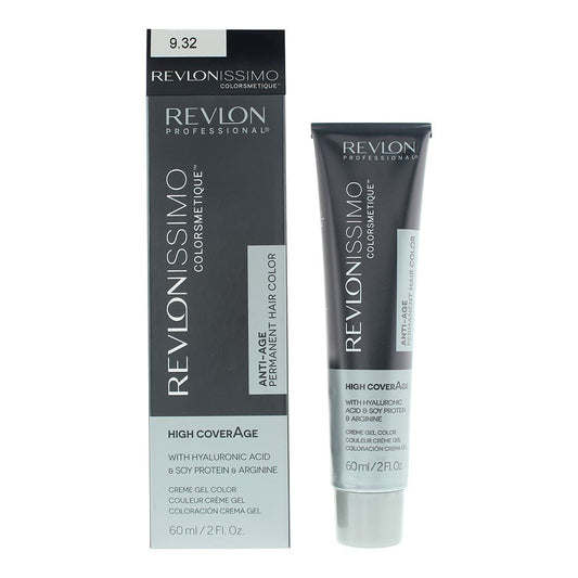Revlon Revlonissimo Colorsmetiqu 9.32 Very Light Golden Pearl Blonde Hair Colour