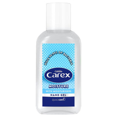 Carex Moisture Sanitizer Kills 99.9% Bacteria Travel Size Hand Gel 50ml