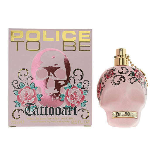 Police To Be Tattooart For Woman Eau de Parfum 75ml Womens Fragrance Spray