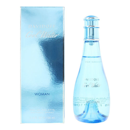 Davidoff Cool Water Woman Eau de Toilette 100ml Womens Fragrance Spray