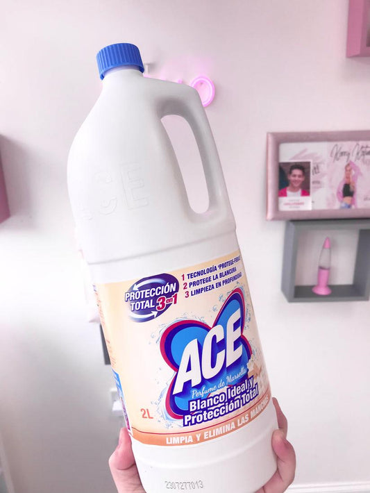 Ace Bleach Marsella Perfume Total 3 In 1 Protection Deep Cleaning Stains 2L