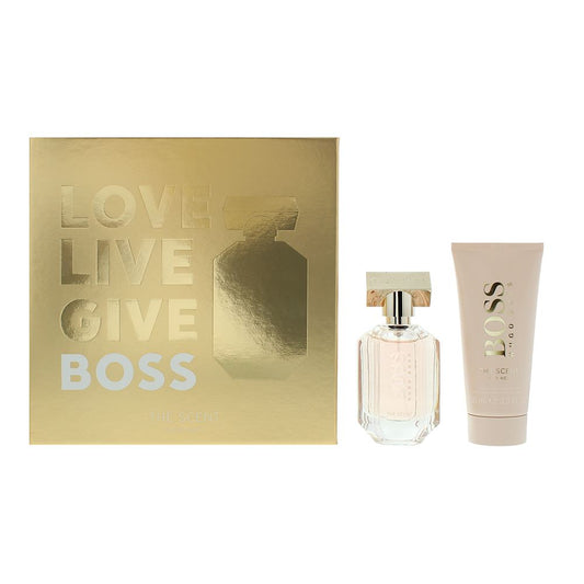 Hugo Boss The Scent For Her 2 Piece Gift Set: EDP 50ml, Body Lotion 100ml