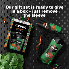 Lynx Jungle Fresh The Sidekick Body Wash & Spray Duo Gift Set For Him