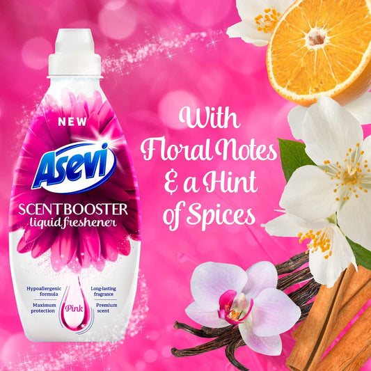 Asevi Cleaning Products Pink Bundle Home Fabric Stain Remover Freshener Floor