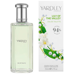 Yardley Lily Of The Valley Eau de Toilette 50ml Womens Fragrance Spray