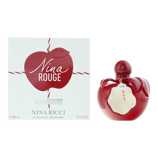 Nina Ricci Nina Rouge Eau de Toilette 80ml Womens Fragrance Spray