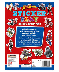 Marvel Spider Man Sticker Play With Amazing Stickers For Kids Childrens Girl Boy