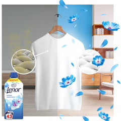 Lenor Fabric Conditioner Spring Awakening Freshener Laundry Liquid 43 Wash 1.42L