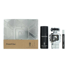Paco Rabanne Phantom 3 Piece Gift Set