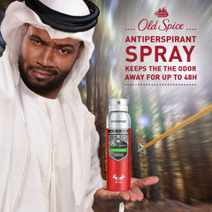 Old Spice Deodorant Antiperspirant Spray Lasting Legend 48H Fresh 150ml