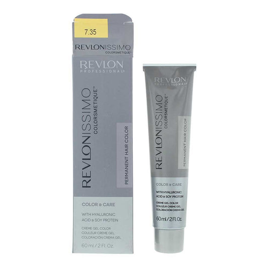 Revlon Revlonissimo Colorsmetique 7.35 Amber Blonde Hair Colour for Womens 60ml
