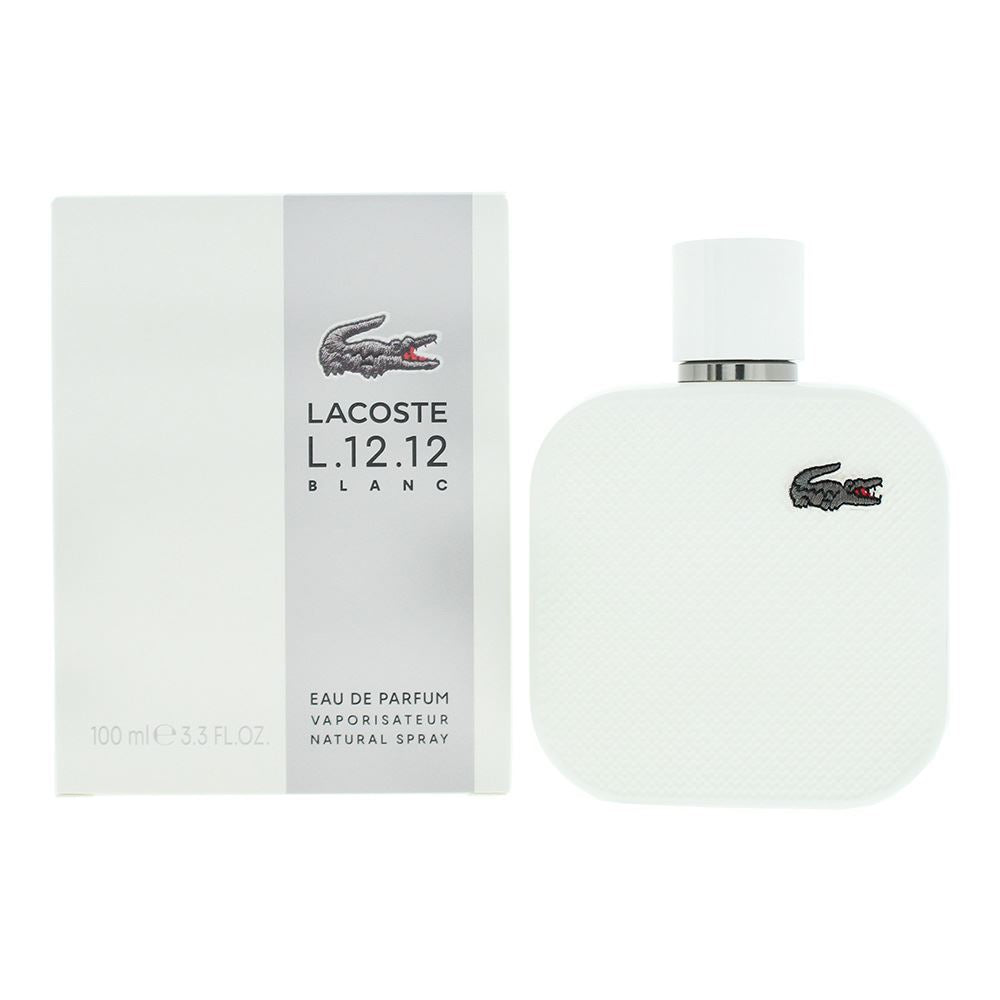 Lacoste L.12.12. Blanc Eau de Parfum 100ml Mens Fragrance Spray