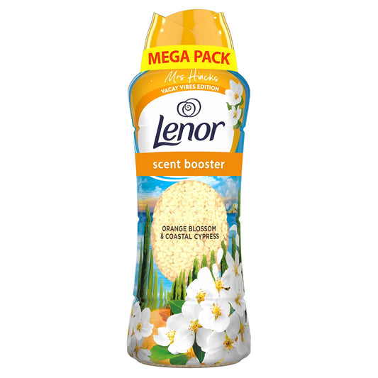 Lenor In Wash Scent Booster Fabric Freshness Orange Blossom Coastal Cypress 570G