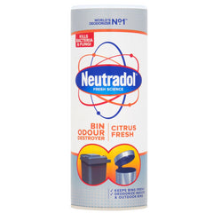 Neutradol Dust Bin Freshener Odour Destroyer Powder Citrus Fresh Fragrance 350G