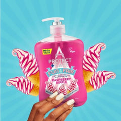 Astonish Protect Care Raspberry Ripple Anti Bacterial Handwash Liquid Gel 600ml