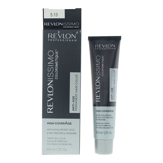 Revlon Revlonissimo Colorsmetique 5.13 Light Beige Brown Hair Colour 60ml Women