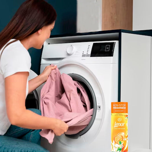 Lenor In Wash Scent Booster Citrus White Verbena Compatible Fabrics Freshness