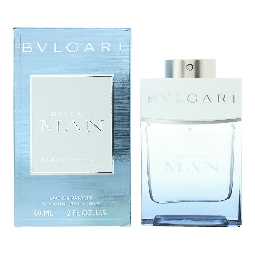 Bulgari Man Glacial Essence Eau de Parfum 60ml Mens Fragrance Spray
