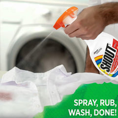 Shout Laundry Stain Remover Spray Fabric Dirt Grease Cleaner 500ml
