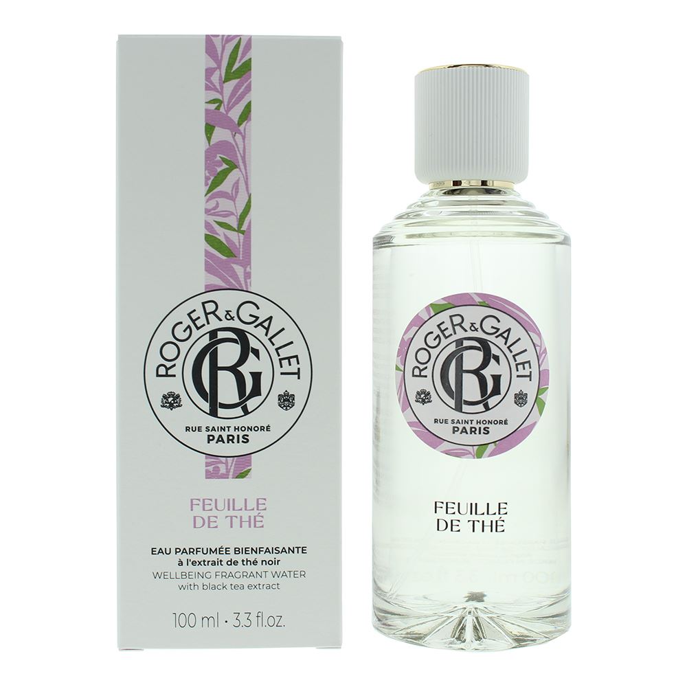 Roger & Gallet Feuille De The Fragrant Wellbeing Water 100ml Spray Unisex