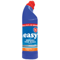 Easy Seriously Thick Bleach Original Bathroom Toilet Cleaner Germ Killer 750ml