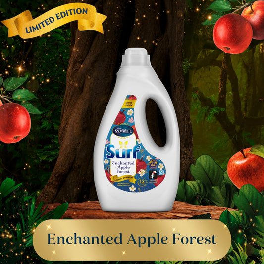 Surf Liquid Laundry Detergent Enchanted Apple Forest Snow White 1.188L 44 Washes