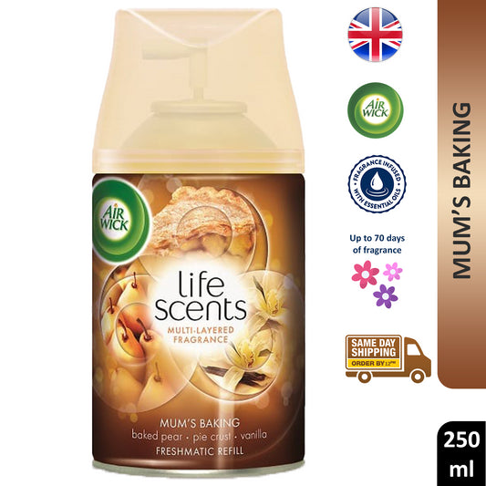 Air Wick Freshmatic Refills Automatic Spray Home Freshener Mums Baking 250ml