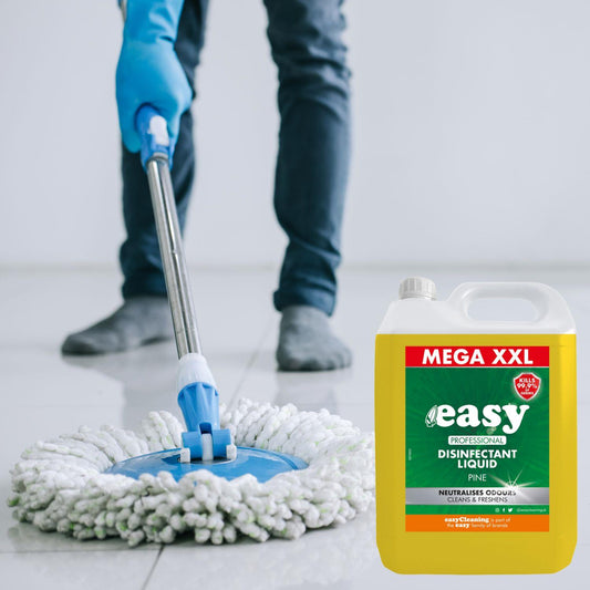 Easy Professional Disinfectant Liquid Pine Neutralises Odours Cleans Freshens 5L