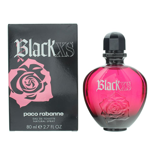 Paco Rabanne Black Xs Eau de Toilette 80ml Spray Womens Fragrance