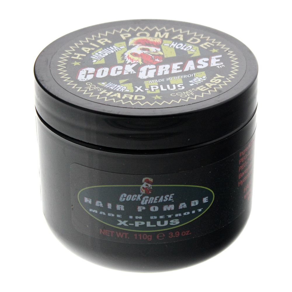 Cock Grease Medium Hold X Plus Hair Pomade 110g For Unisex