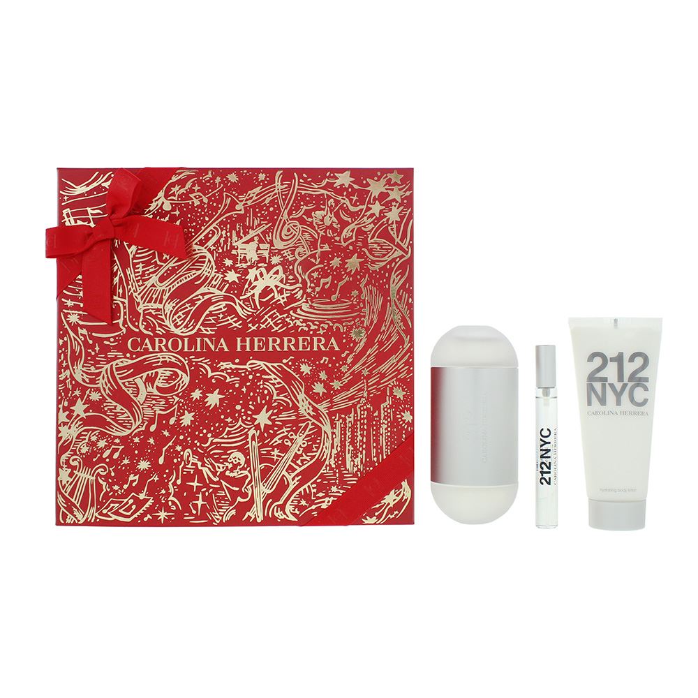 Carolina Herrera 212 Nyc 3 Piece Gift Set