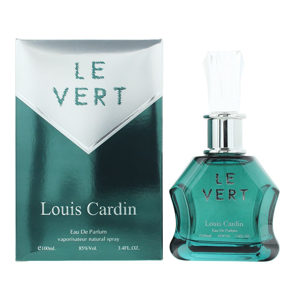 Louis Cardin Le Vert Eau de Parfum 100ml Mens Fragrance Spray