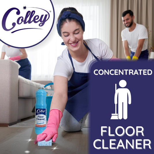 Colley Surface Floor Cleaner Liquid Dirt Remover Oceanic Fragrance 1L