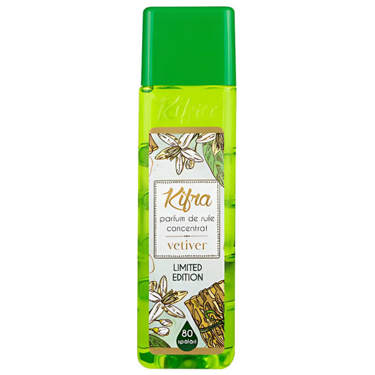 Kifra Vetiver Concentrated Final Laundry Rinse Fragrance Gentle Cloth 80W 200ml