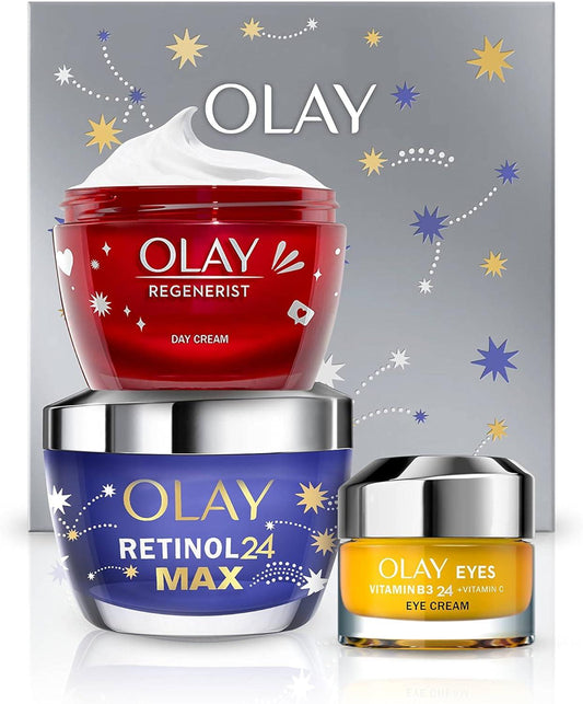 Olay Glow Up Kit 3Pk For Firm Smooth Glowing Skin Day Night Cream