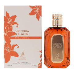 Lattafa Victoria Flower Rosa Lilium Eau de Parfum 100ml Womens Fragrance Spray