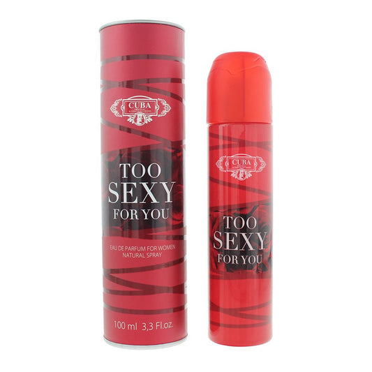 Cuba Too Sexy For You For Women Eau de Parfum 100ml Womens Fragrance Spray