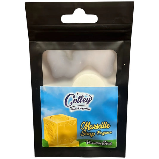 Colley Home Fragrances Marseille Soap Fragrance Vacuum Discs (4 Pack / 34g)