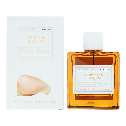 Korres Cashmere Kumquat Eau de Toilette 100ml Unisex Fragrance Spray