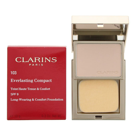 Clarins Everlasting Compact No.103 Ivory Foundation SPF9 10g