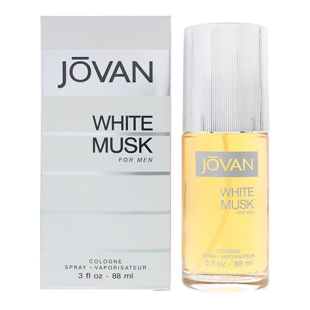 Jovan White Musk For Men Cologne Spray 88ml Mens Fragrance Spray