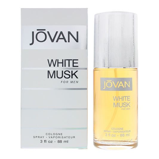Jovan White Musk For Men Cologne Spray 88ml Mens Fragrance Spray
