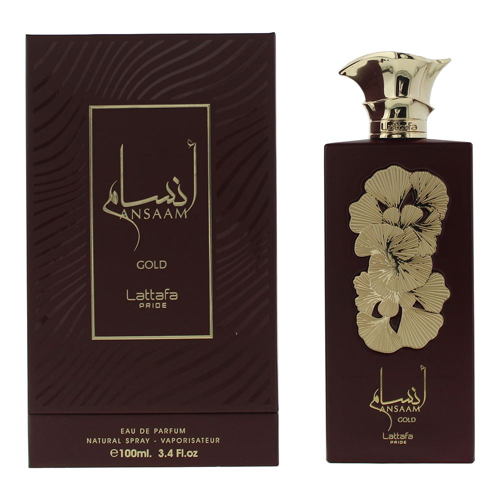 Lattafa Ansaam Gold Eau de Parfum 100ml Spray Womens Fragrance