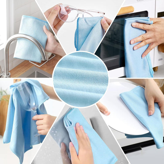 Bettina Microfibre Window & Mirror 2 Cloth Microfibre Technology Spotless Finish
