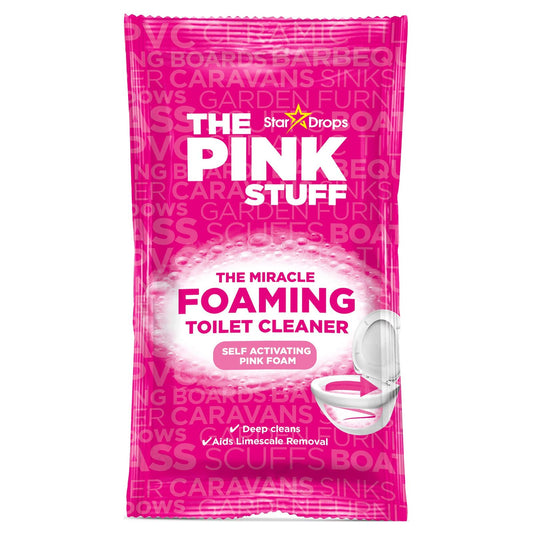The Pink Stuff Miracle Foaming Toilet Bowl Cleaner Limescale Tough Stain Remover