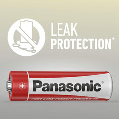 Panasonic Aaa 10 Zinc Carbon Batteries Cells R03 Mn2400 1.5V Expiry Feb-2025