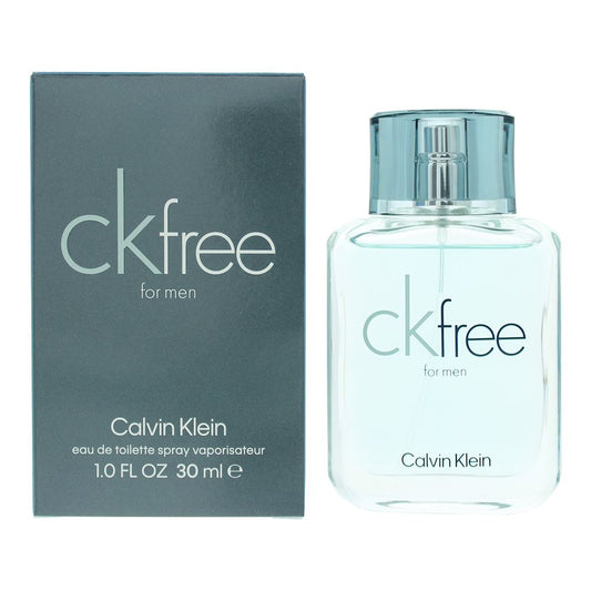 Calvin Klein Ck Free For Men Eau de Toilette 30ml Mens Fragrance Spray
